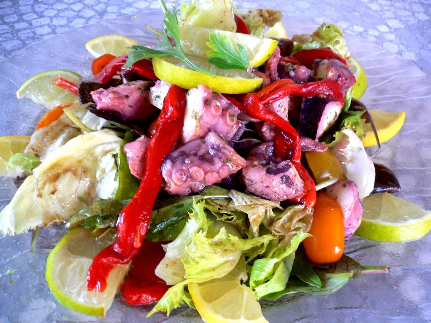 salade de poulpe